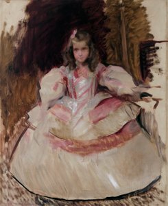The Girl Maria Figueroa Dressed as a Menina by Joaquín Sorolla